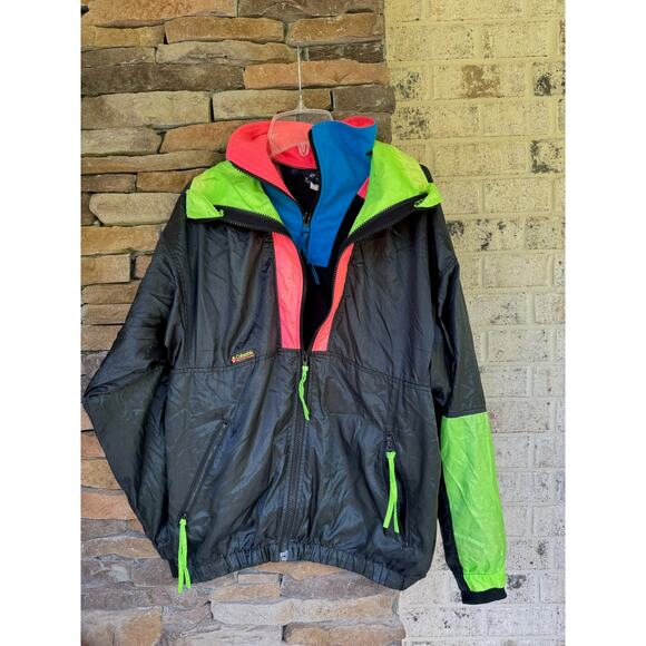 Columbia Vintage Intertrainer WL 3020 (2-in-1 Jacket)-Size L - Picture 1 of 8